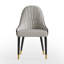 Chaise d'appoint rembourrée en similicuir Frania-1642740805-1651045655