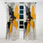Hsieh - Rideau Collages - Rideau abstrait occultant - 1 panneau-1080611698