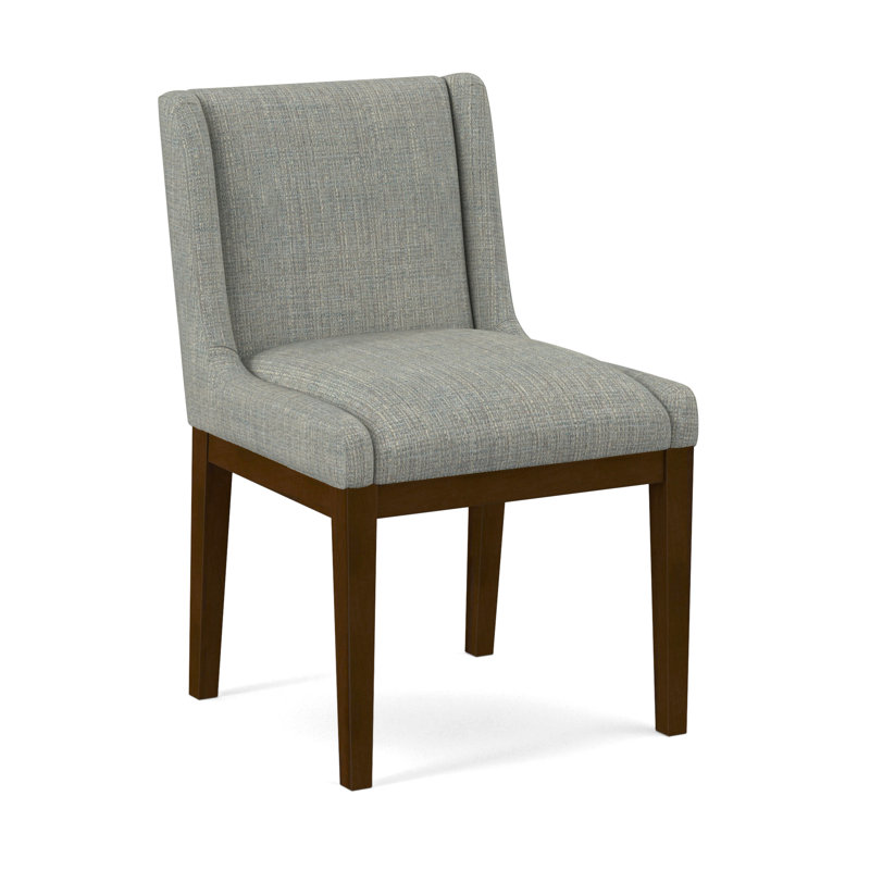 Upholstered Dining Chair, Evolution Caribou, Pecan