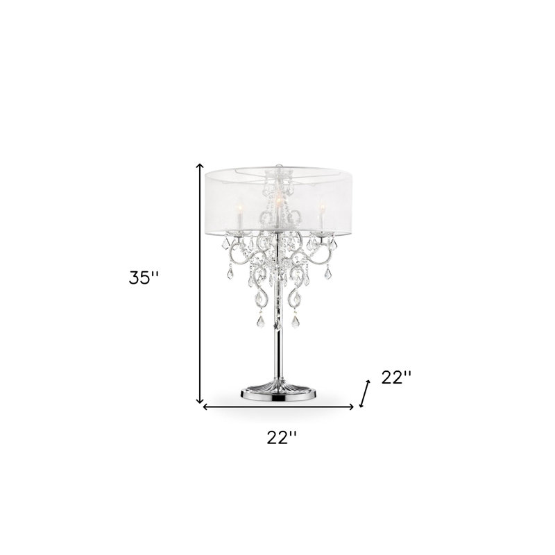Janiya 35"H Oversized Table Lamp