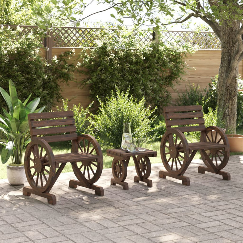 Wicker 2 - Person Garden Lounge Set