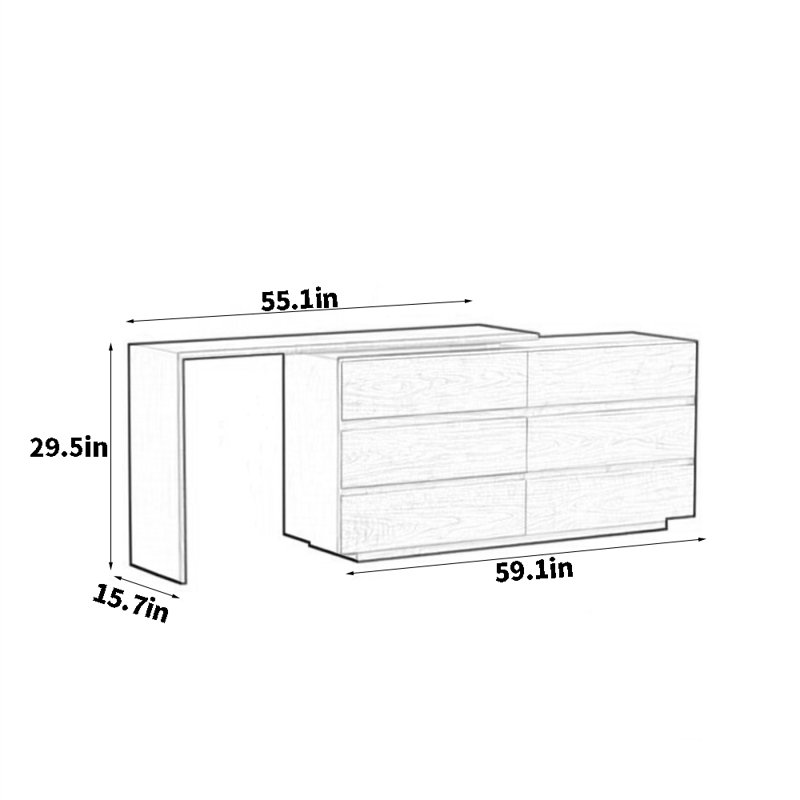Black Walnut Dresser
