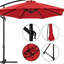 Parasol en porte-à-faux 120 po Leshea-1408181655