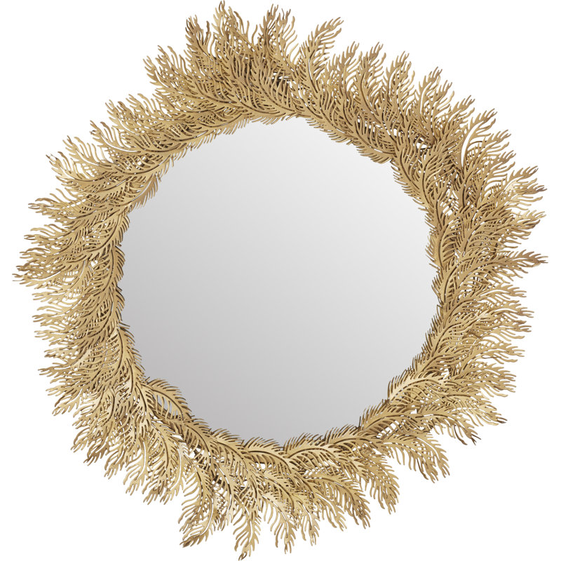 Metal Flat Wall Mirror