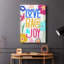 Pop Love Peace Joy - galerie Cavas-108831334