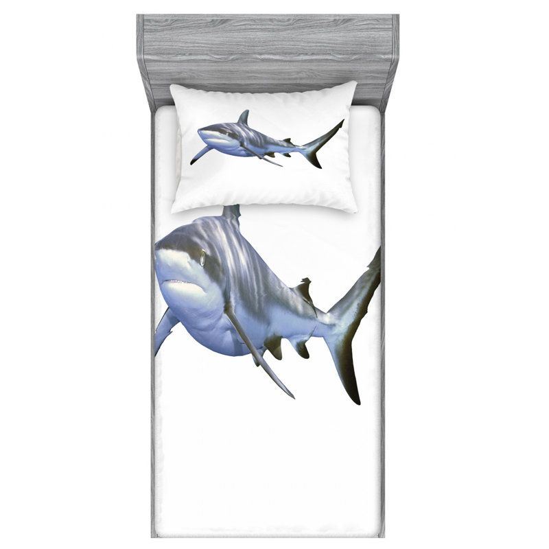 Microfiber Sheet Set, Twin Sheet Set with Fitted Sheet
