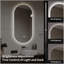 Miroir intelligent antibuée à écran tactile à DEL pour salles de bain modernes et salons de coiffure-1634689147