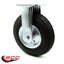 Roulettes de service rigides de 8 pouces avec roues rigides de marque / SCC-100R280-PNB