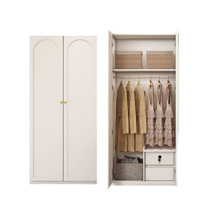 Garde-robe de luxe simple et légère