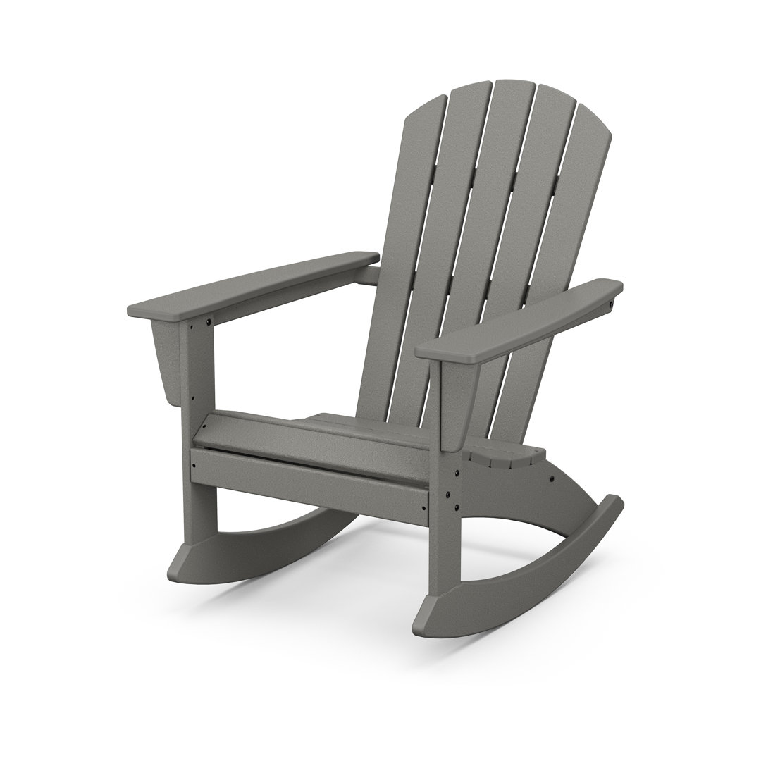 POLYWOOD Nautical Adirondack Rocking Chair POLYWOOD® Frame 