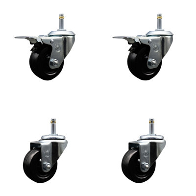 Grip Ring Stem Caster