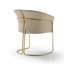Chaise de salle à manger 23 pouces Cid Kan, beige