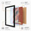 Profile in Terracotta Modern - Framed Print-1733786397-1733786369