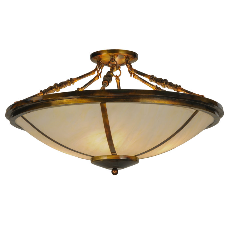 Commerce 4 - Light Semi Flush Mount