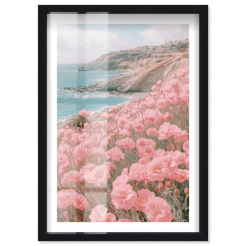 Rostre Coast Shadowbox par Notoriart, Noir, H 25 po x l 17 po
