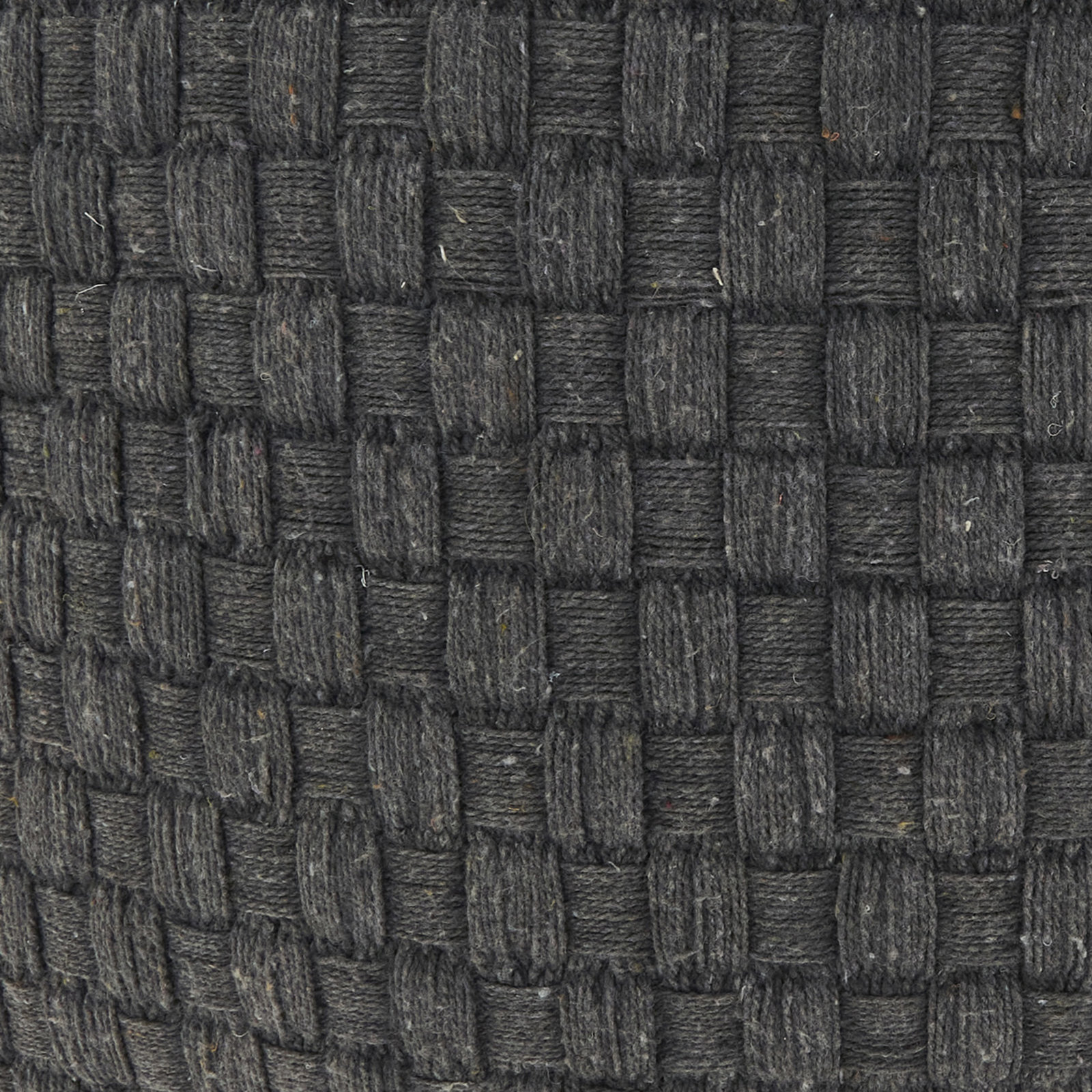 Textured Waffle Weave Pillow Cover, Polyester, Gray