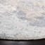 Tapis bleu / ivoire touffeté à la main en laine / viscose Tavant-1555586461