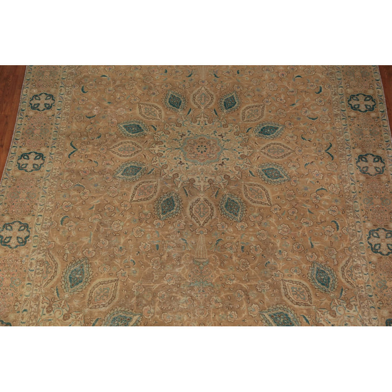 Tapis traditionnel en laine fait à la main 9 x 12