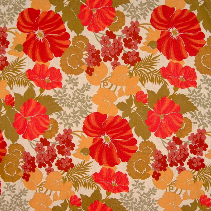 Tissu floral Luxe, Azalée