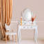 Landsdale Dressing Table with Mirror