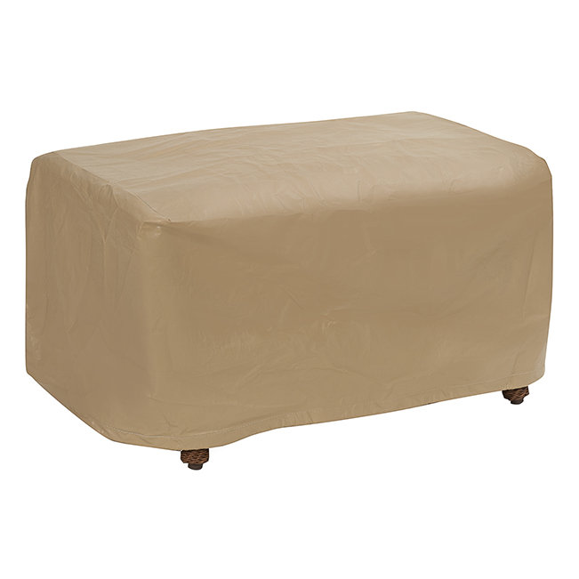 Outdoor Patio Chaise Lounge Cover, 18" H x 25" W x 32" D, Beige
