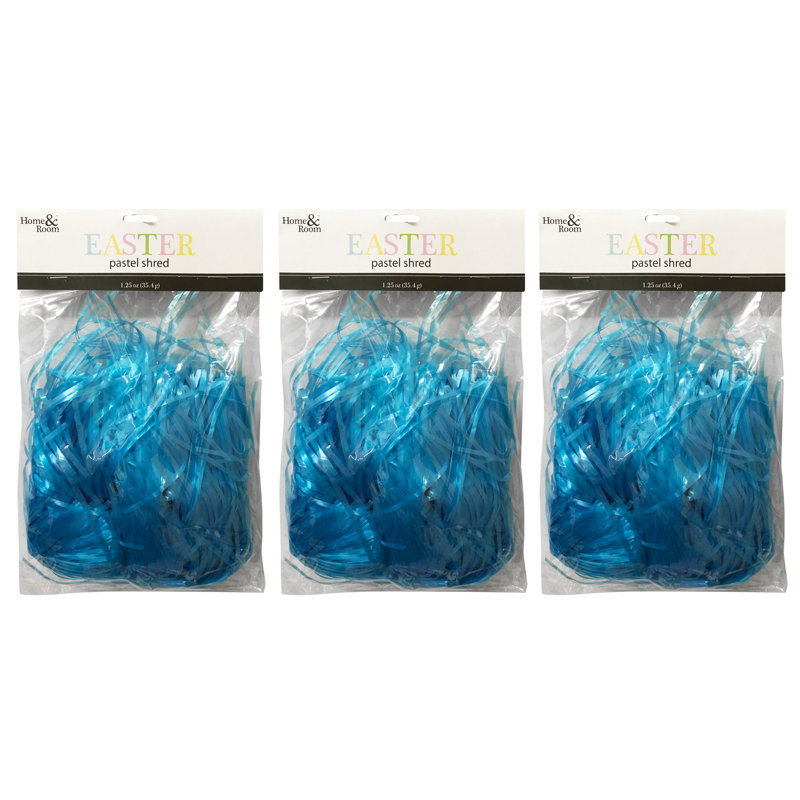 Décoration de Pâques en plastique, Bleu