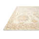 Aden Oriental Hand Hooked Wool Area Rug in Ivory/Blush
