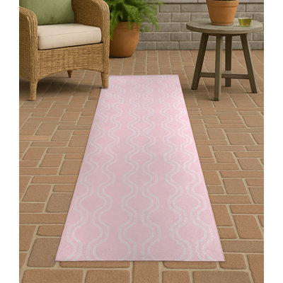 Tapis d'extérieur antidérapant Wavy Vine