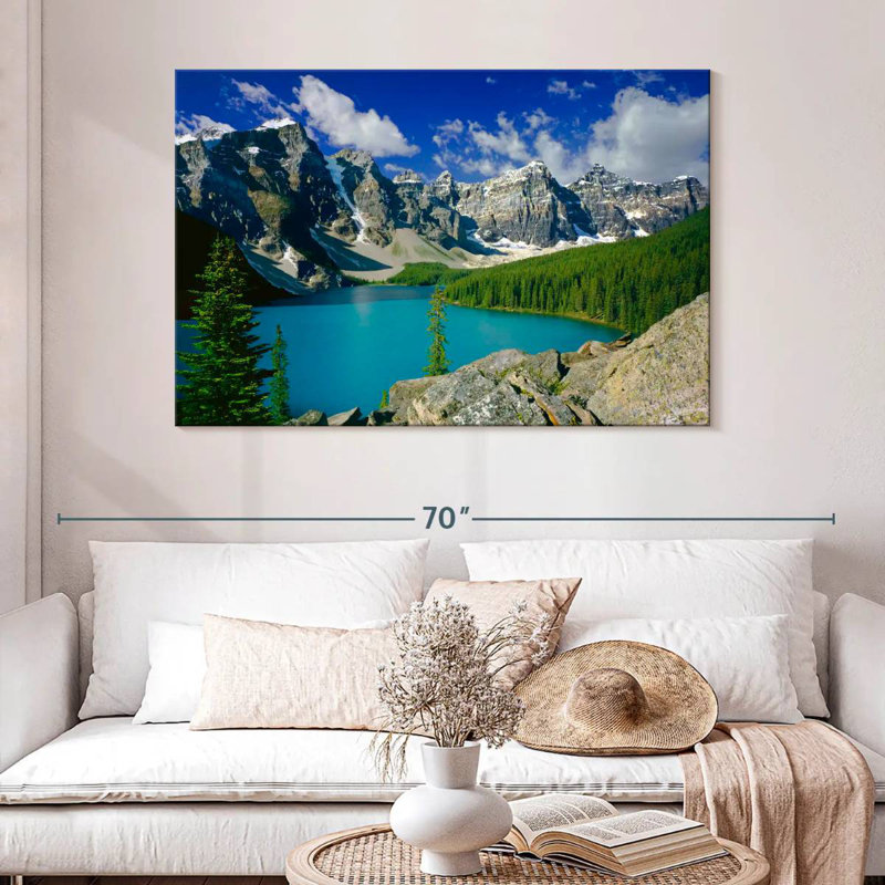 Alvord Enchanting Banff Landscape, H 32 po x l 48 po