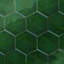 Viva Hex Antic Handmade 6" x 7" Ceramic Tile-522793262