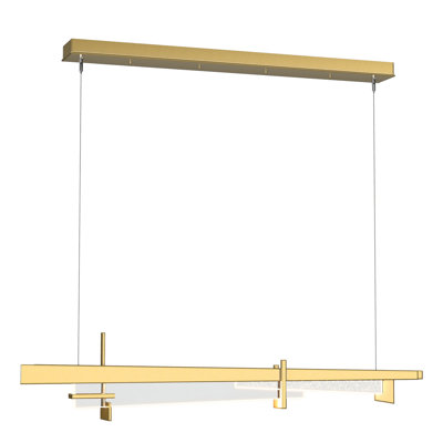 Tenon 1 - Light Kitchen Island Rectangle LED Pendant