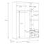 Mokkaro Manufactured Wood Wardrobe-111362252