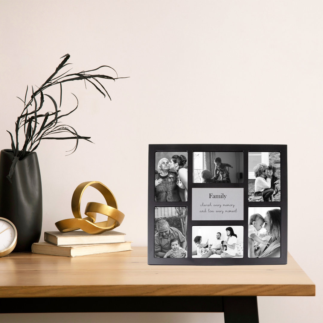 Modern Multi Collage Frame with Special Wording and Cute Phrase