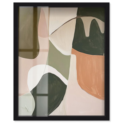 «Diptych Element II Shadowbox Print Boho Art» par Art Remedy