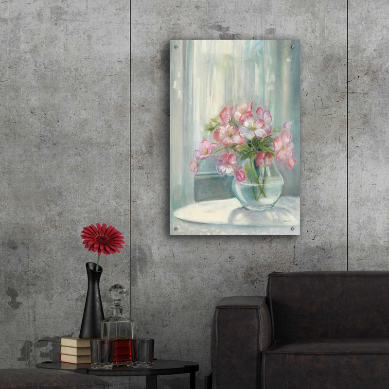 «Spring Bouquet II» par Carol Rowan, H 36 po x l 24 po x P 0,2 po
