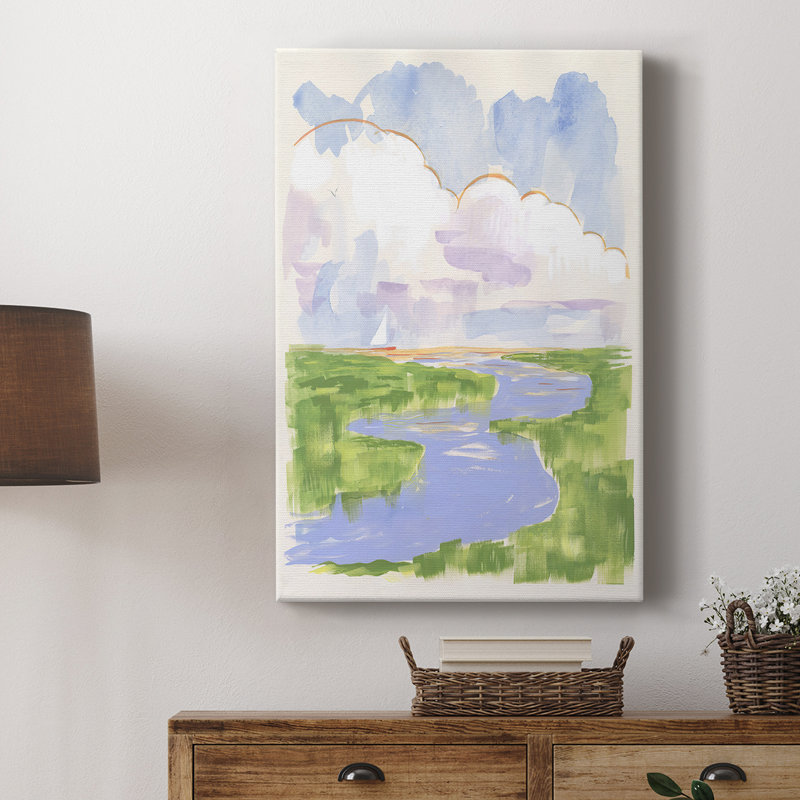 Low River River Vista I - galerie sur mesure, H 12 po x l 8 po