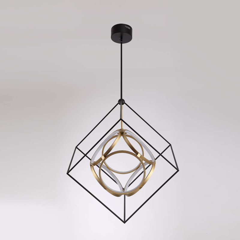 Olmo 6 - Light LED Geometric Chandelier