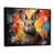Black Floater Framed