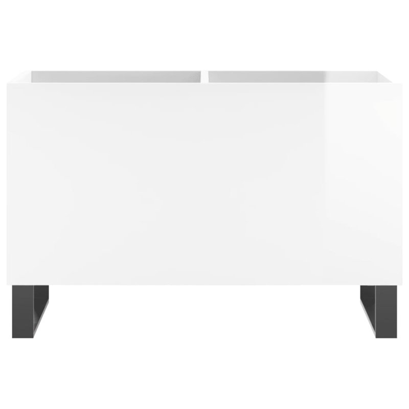48cm H Media Cabinet, High Gloss White