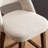 Mid-Century Modern Armless Upholstered Counter Stool-1760559298