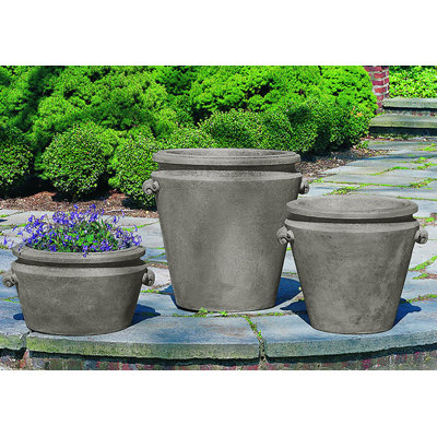 Scroll Handle Handmade Planter