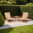 Maya Square 2 - Person Bistro Set with Cushions