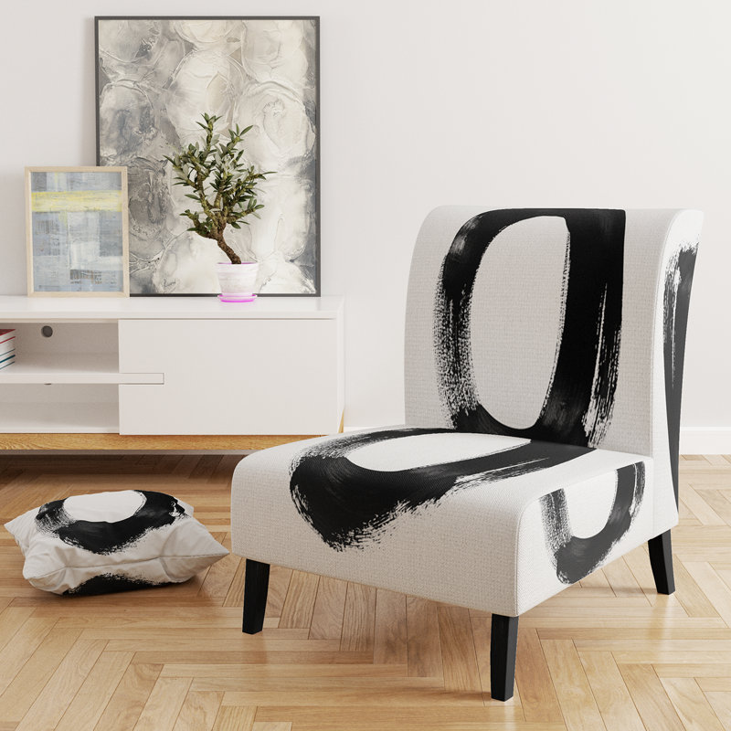 Fauteuil de chambre Abstract I Minimalisme, Slipper Armless