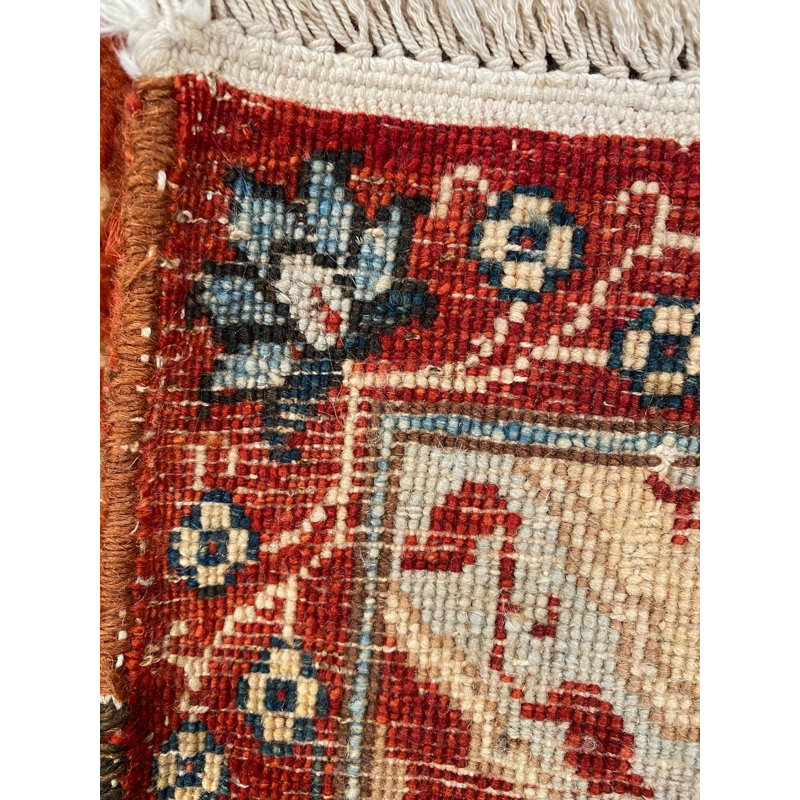 One-of-a-Kind Rectangle 9'1" X 12'1" Hand Knotted Area Rug