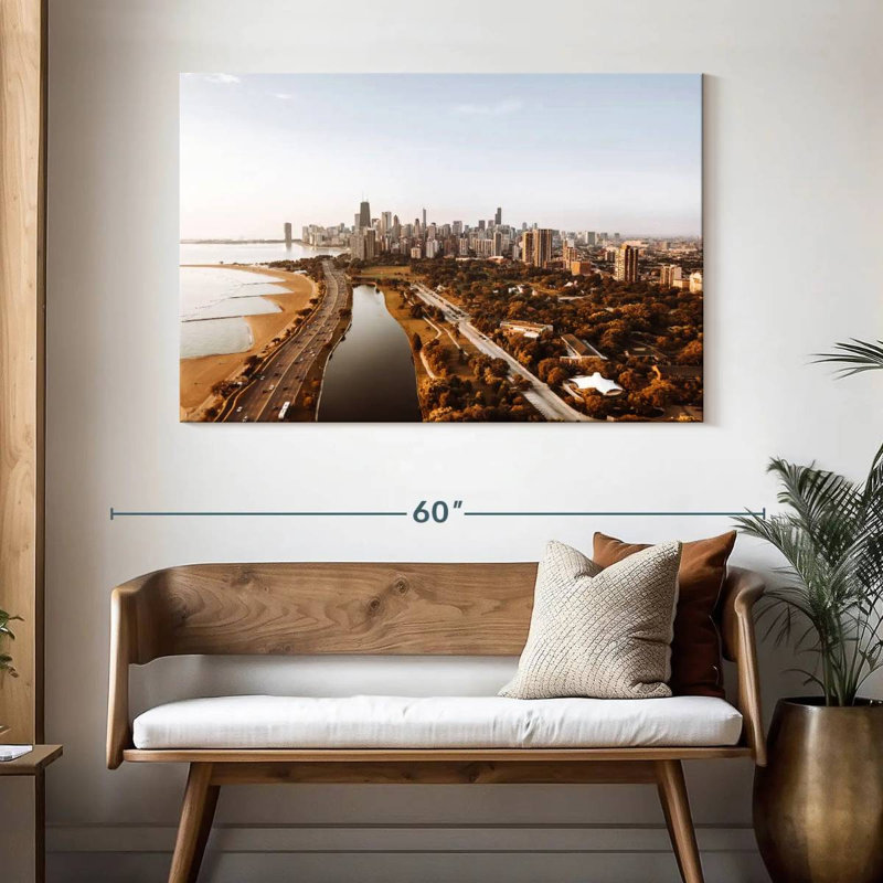 Nicci Autumn In Chicago, H 32 po x l 48 po