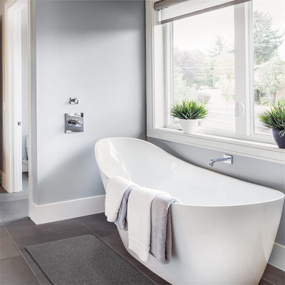 Bilke Plastic / Acrylic Non-Slip Shower Mat