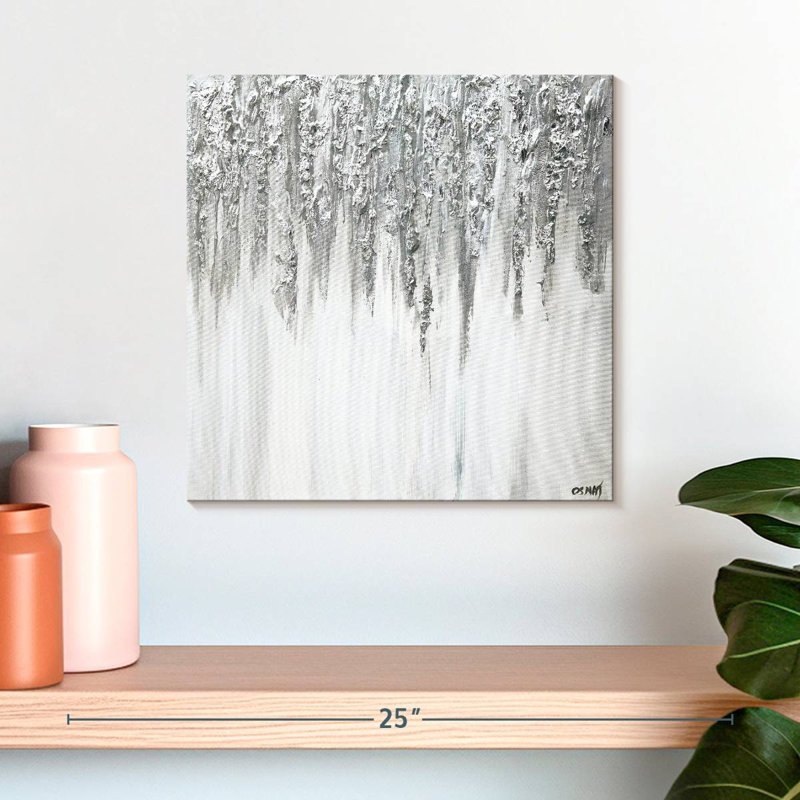 Avery Silver Drops Of Jupiter, 16" H x 16" W