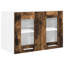 Vidaxl Hanging Cabinet Riga Black Oak 60 X 31 X 40 Cm Engineered Wood-121218290