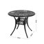 Callendale Round Outdoor with Umbrella Hole Bistro Table - 91 cm W 91 cm D-1582774301