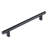 Emtek Select Cabinet Pull 8" C-C, Rectangular Bar Stem, Smooth Bar-97351996